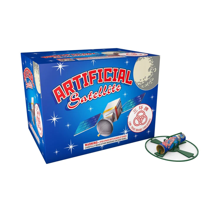 ■稀少12インチ◾️IA SATELLITES / FABULOUS Artificial Satelite Sky Spinner (12 pack) – Lehi Fireworks