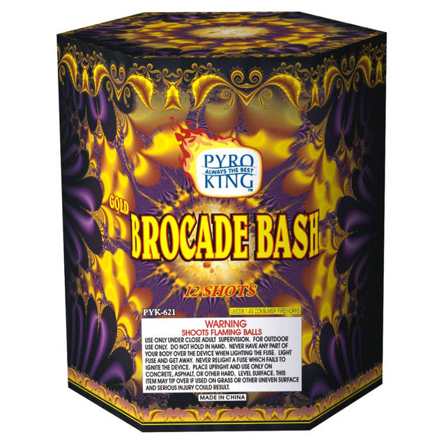 Load image into Gallery viewer, Gold Brocade Bash
