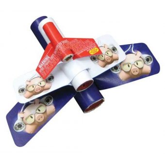 Load image into Gallery viewer, Pigs Can Fly 3-Shot Sky Spinner (4 Pack)