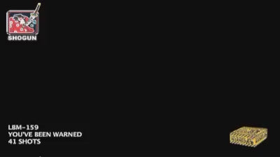 Load and play video in Gallery viewer, You've Been Warned