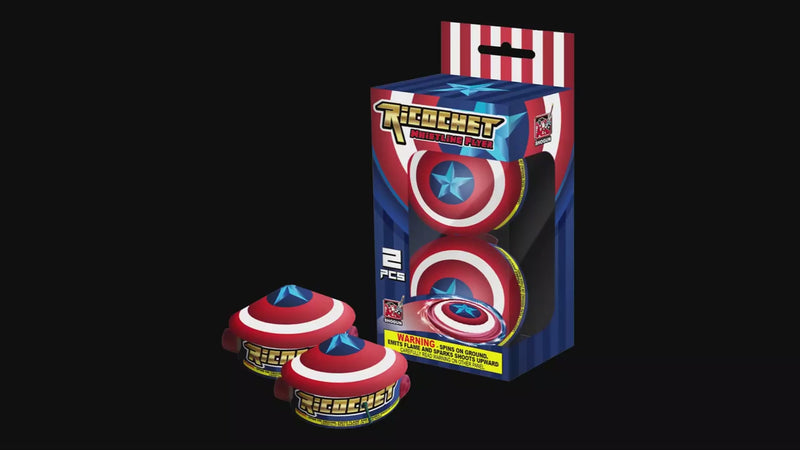 Load and play video in Gallery viewer, Ricochet—Cap's Shield (2 Shields)