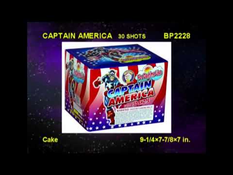 Load and play video in Gallery viewer, Captain Sam (Captain America) 30-Shot Parachutes