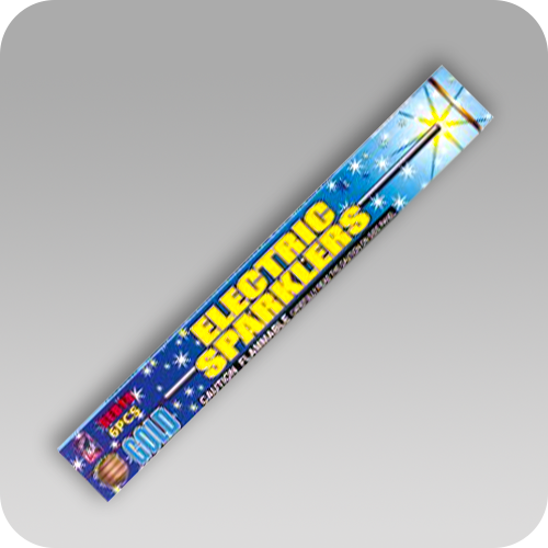 #20 Electric Gold Sparklers (12 pack)