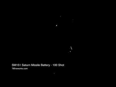 Load and play video in Gallery viewer, Saturn Missile 100 Shot (4 Packs of 25 or 2 Packs of 50)
